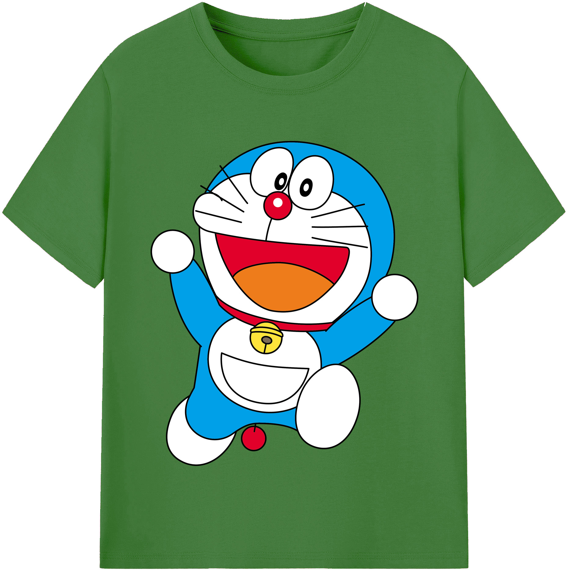 （画像用） ドラえもん Doraemon レディースカジュアルプリントTシャツ（綿100％）